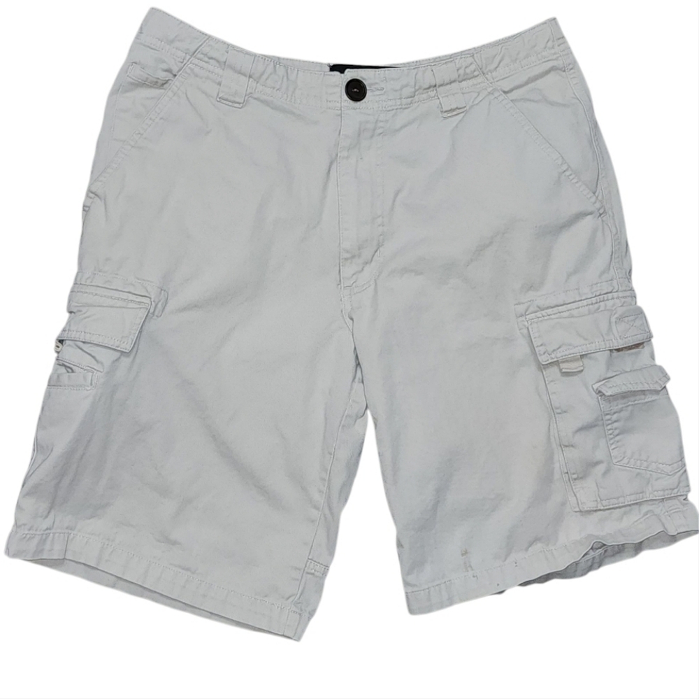 Vtg 90s Bill Blass Tan Cargo Shorts Mens Sz 30 Tacticool Outdoor Gorpcore Casual